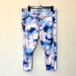 Gaiam Capri Om-Dri Leggings New XXL